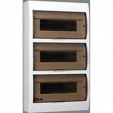 Распределительный шкаф ЩРН-П, 36 мод., IP41, навесной, пластик, белая дверь, с клеммами |  код. 31014DEK |  DEKraft