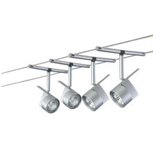 Paulmann. 97487 Светильник струнный EasyPower 210 4x50W GU5.3, хром матовый