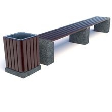 Комплект Евро 1 Лайн и Авиньон урна