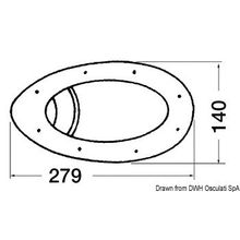 Osculati Barnegat recess lights up to 35 ft 12 V (pair of), 13.252.12