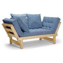 Кушетка Свен голубая 3