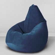 MyPuff кресло мешок Груша Тори морская глубина, размер Стандарт, мебельная ткань: b_545