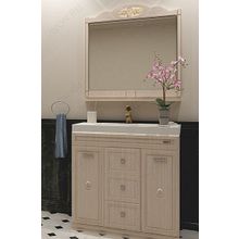 Misty Тумба с раковиной Roma 90 ясень патина