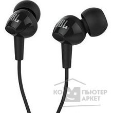 Jbl C100SIUBLK наушники вкладыши, проводные Mini jack 3.5 mm, черный