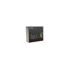 Диск DVD-R 16x 4.7Gb Slim box (10шт) TDK