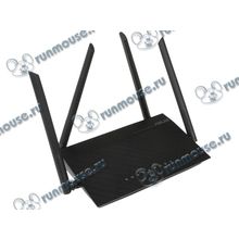 Беспроводной маршрутизатор ASUS "RT-AC1200" WiFi 867Мбит сек. + 4 порта LAN 100Мбит сек. + 1 порт WAN 100Мбит сек. + 1 порт USB2.0 (ret) [141105]
