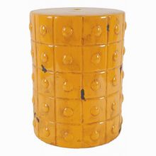 DG-Home Mustard Stool Orange DG-F-TAB64