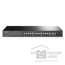 TP-Link SMB TP-Link T1500-28PCT Smart Коммутатор PoE+ на 24 порта 10 100 Мбит с и 4 гигабитных порта SMB