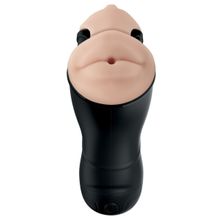 Мастурбатор в колбе с двумя тоннелями Double Penetration Vibrating Stroker (160209)