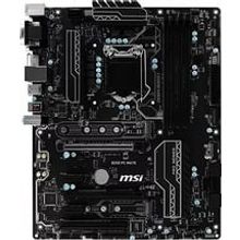 Мат. плата  MSI B250 PC MATE (RTL) LGA1151   B250   2xPCI-E Dsub+DVI+HDMI GbLAN  SATA  ATX  4DDR4