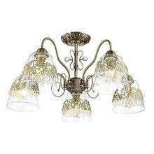 LUMION 3051 5C COLOMBINA люстра потолочная на штанге хрустальная