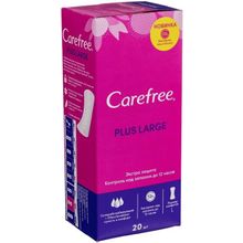 Carefree Plus Large 36 прокладок в пачке