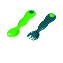 Bebe Confort пластиковая вилочка и ложечка