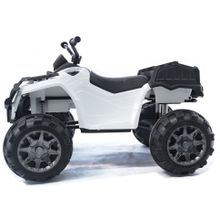 Детский квадроцикл Grizzly Next White 4WD с пультом управления 2.4G - BDM0909