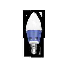 Лампа светодиодная Linel B 4.8W LED3x1.5 833 E14 blue D