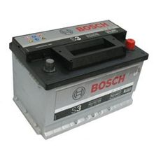 Аккумулятор автомобильный Bosch S3 007 6СТ-70 обр. (низкий) 278x175x175