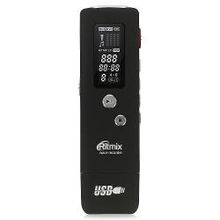 цифровой диктофон Ritmix RR-650 4Gb, black, черный