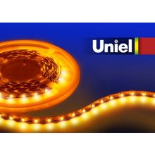 Лента ULS-3528-60LED m-8mm-IP20-DC12V-4,8W m-5M-YELLOW