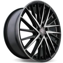 Колесный диск HARP Y-697 8x18 5x112 D66,6 ET35 satin-black-w-machined-face-and-tinted-clear