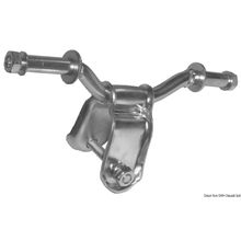 Osculati Side roller bracket, raised 40 mm, 02.029.33