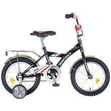 NOVATRACK BMX 14"(143BMX.BK6, черный серый, 077399)