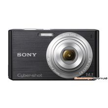 Фотоаппарат SONY DSC-W610 Black &lt;14.1Mp, 4x zoom, MS MSpro, USB2.0&gt;
