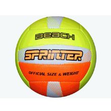 Мяч волейбольный пляжный Sprinter р. 5 синт. кожа бутиловая камера