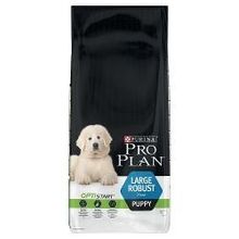 Корм сухой Purina Pro Plan Large Robust Puppy для щенков крупных пород с мощным телосложением (курица) 12 кг