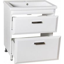 Мебель для ванной Style Line Лотос 70 Люкс Plus напольная, белая