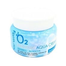 Крем для лица увлажняющий с кислородом FarmStay O2 Premium Aqua Cream 100г