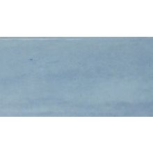 Valmori Ceramica Design Cotton Waved Celestino Glossy 7.5x15 см