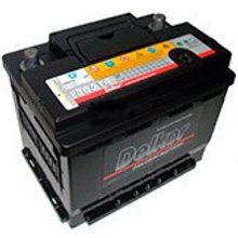 Аккумулятор автомобильный DELKOR 56031 6СТ-60 прям. 242x175x190