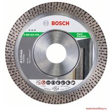 Bosch Алмазный диск Bosch Best for Hard Ceramic 115х22,23 мм (2608615076 , 2.608.615.076)