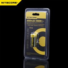 Аккумулятор NITECORE NL166 RCR123 16340 Li-ion 3.7v 650mAH Аккумулятор с защитой