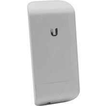 Точка доступа  UBIQUITI   LocoM5   NanoStation M2 Outdoor PoE 5GHz Access Point (1UTP  10 100Mbps,802.11a n, 150Mbps, 13dBi)