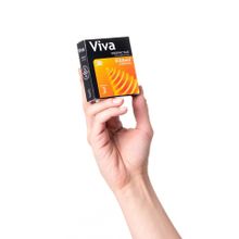 Ребристые презервативы VIVA Ribbed - 3 шт. (241860)