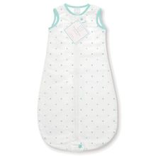 SwaddleDesigns zzZipMe Sack 3-6M Flannel SC ST Little Dot