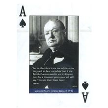 Коллекционные карты "Черчиль" 55 листов (u1155)