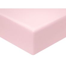 ПМ: Ecotex Простыня на резинке Моноспейс сатин светло-розовая