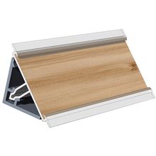 Скиф Плинтус для столешницы 3000х25х25 мм. № 146 матовый, цвет вяз ID - 291613