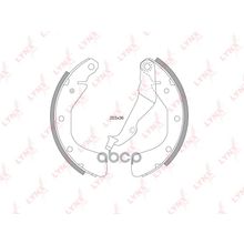 Колодки Тормозные Барабанные | Зад | Chevrolet Aveo (T200, T250) 06-11 LYNXauto арт. BS1802