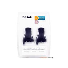 KVM-переключатель D-Link KVM-221 2-портовый KVM-переключатель