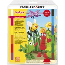 EBERHARD FABER набор для лепки Sculpey 12 цветов