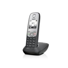 Р телефон Gigaset A415  Black  (трубка с ЖК диспл.,База) стандарт-DECT, РО, ГТ