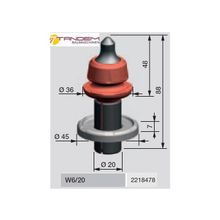 Резец дорожный Wirtgen W6 20