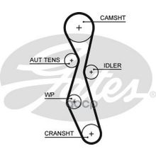 Ремень Грм Citroen C4,C5 2.0d 04-  Peugeot 307,407 2.0d 03-  Ford 2.0d 04- Gates арт. 5606XS