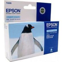 Картридж для EPSON T5595 (светло-голубой) совместимый