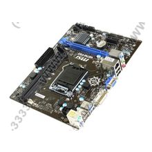 MSI H87M-P33 (RTL) LGA1150 [H87] PCI-E Dsub+DVI GbLAN SATA RAIDMicroATX 2DDR-III