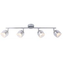 Спот светодиодный четыре плафона ECHEGGIO хром LED 4*4W 1280Lm 3000K A1558PL-4CC