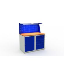 Верстак Expert W120.WS1 WS6.000 (Отсутствует, Отсутствует, Оцинкованная сталь 1,5 мм)